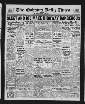 Oshawa Daily Times, 25 Jan 1929