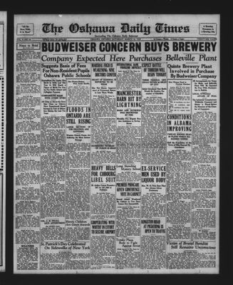 Oshawa Daily Times, 16 Mar 1929