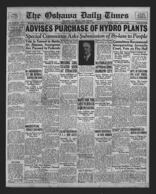 Oshawa Daily Times, 3 Apr 1929