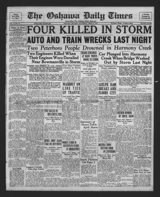 Oshawa Daily Times, 6 Apr 1929