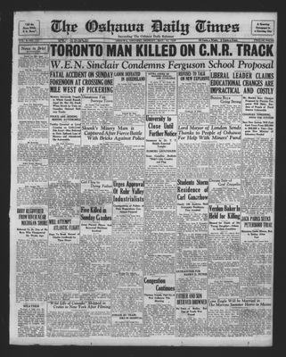 Oshawa Daily Times, 13 May 1929