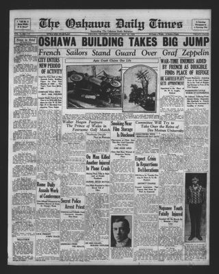 Oshawa Daily Times, 18 May 1929