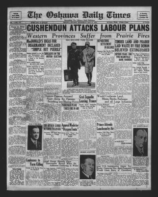 Oshawa Daily Times, 22 May 1929