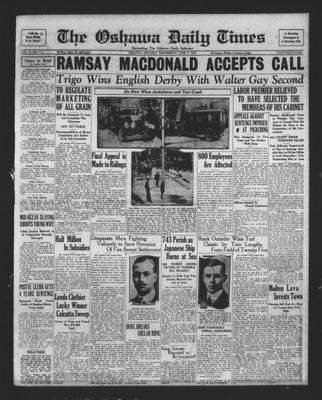 Oshawa Daily Times, 5 Jun 1929