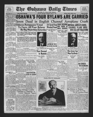 Oshawa Daily Times, 17 Jun 1929