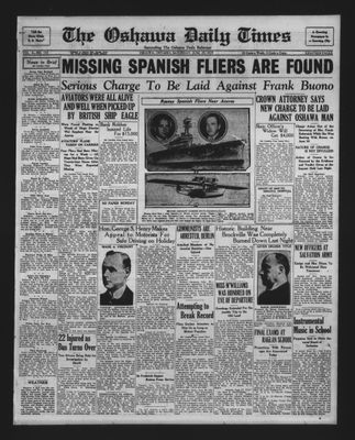 Oshawa Daily Times, 29 Jun 1929