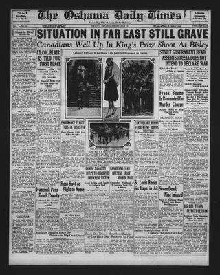 Oshawa Daily Times, 19 Jul 1929