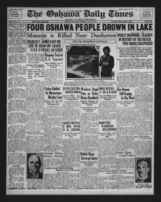 Oshawa Daily Times, 30 Jul 1929