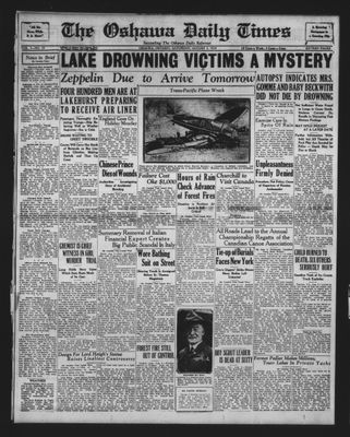 Oshawa Daily Times, 3 Aug 1929