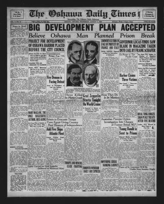 Oshawa Daily Times, 7 Aug 1929