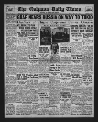 Oshawa Daily Times, 15 Aug 1929