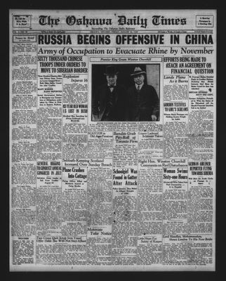 Oshawa Daily Times, 16 Aug 1929