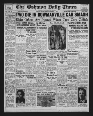 Oshawa Daily Times, 9 Sep 1929