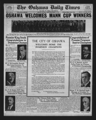 Oshawa Daily Times, 13 Sep 1929