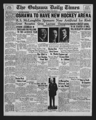 Oshawa Daily Times, 14 Sep 1929