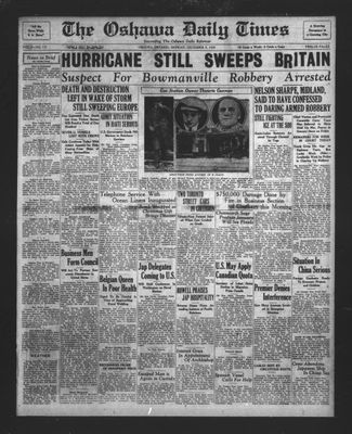 Oshawa Daily Times, 9 Dec 1929