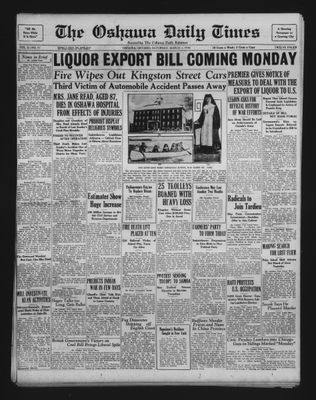 Oshawa Daily Times, 1 Mar 1930