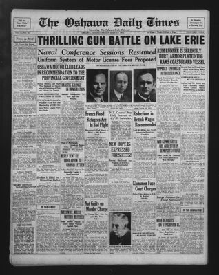 Oshawa Daily Times, 7 Mar 1930