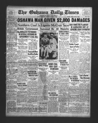 Oshawa Daily Times, 11 Mar 1930