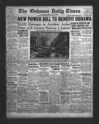 Oshawa Daily Times, 14 Mar 1930