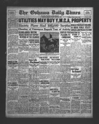 Oshawa Daily Times, 28 Mar 1930