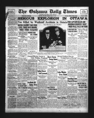 Oshawa Daily Times, 19 May 1930