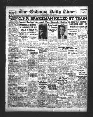 Oshawa Daily Times, 22 May 1930