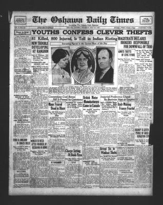 Oshawa Daily Times, 29 May 1930