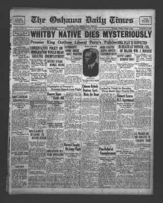 Oshawa Daily Times, 17 Jun 1930