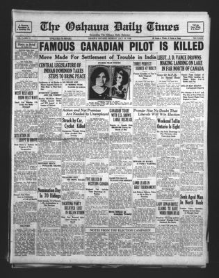 Oshawa Daily Times, 14 Jul 1930