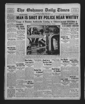 Oshawa Daily Times, 6 Sep 1930