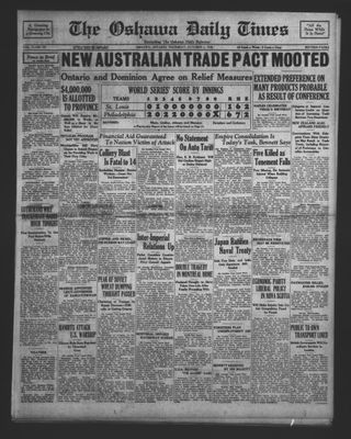 Oshawa Daily Times, 2 Oct 1930