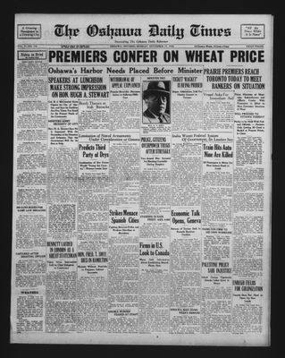 Oshawa Daily Times, 17 Nov 1930