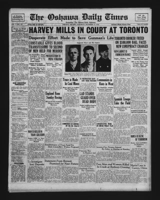 Oshawa Daily Times, 13 Dec 1930