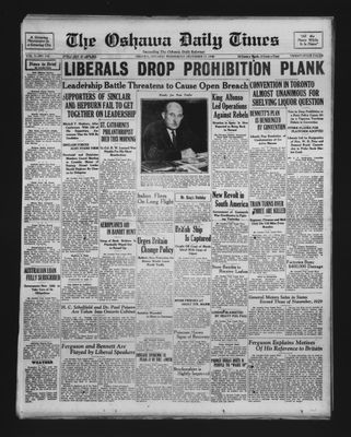 Oshawa Daily Times, 17 Dec 1930