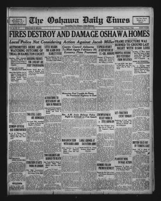 Oshawa Daily Times, 2 Feb 1931