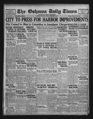 Oshawa Daily Times, 3 Feb 1931