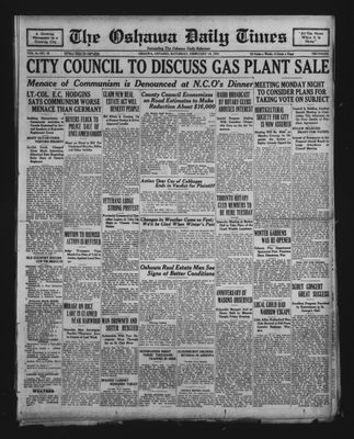 Oshawa Daily Times, 14 Feb 1931