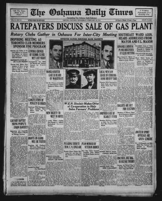 Oshawa Daily Times, 18 Feb 1931