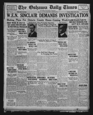 Oshawa Daily Times, 28 Mar 1931