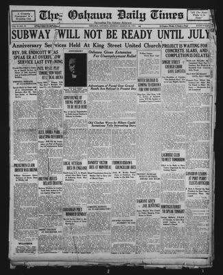 Oshawa Daily Times, 30 Mar 1931