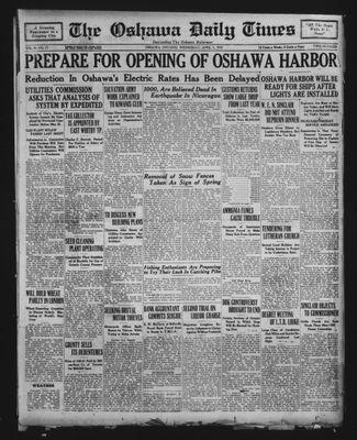 Oshawa Daily Times, 1 Apr 1931