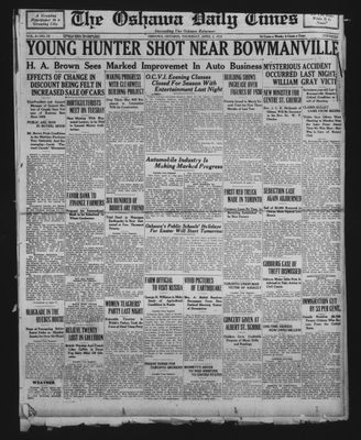 Oshawa Daily Times, 2 Apr 1931