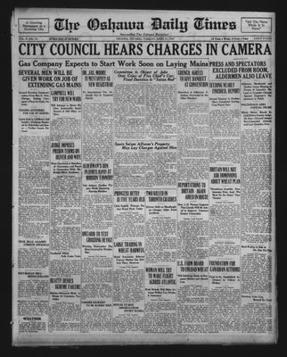 Oshawa Daily Times, 21 Apr 1931