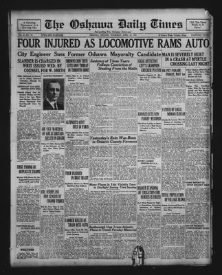 Oshawa Daily Times, 23 Apr 1931