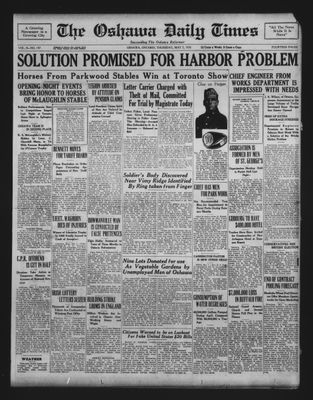 Oshawa Daily Times, 7 May 1931