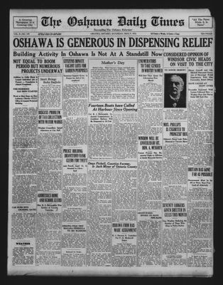 Oshawa Daily Times, 9 May 1931