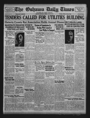 Oshawa Daily Times, 29 May 1931