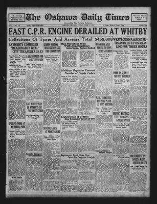 Oshawa Daily Times, 12 Jun 1931