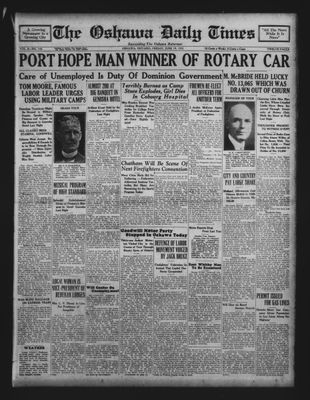 Oshawa Daily Times, 19 Jun 1931